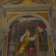 P1170451  Re David che suona l  arpa.